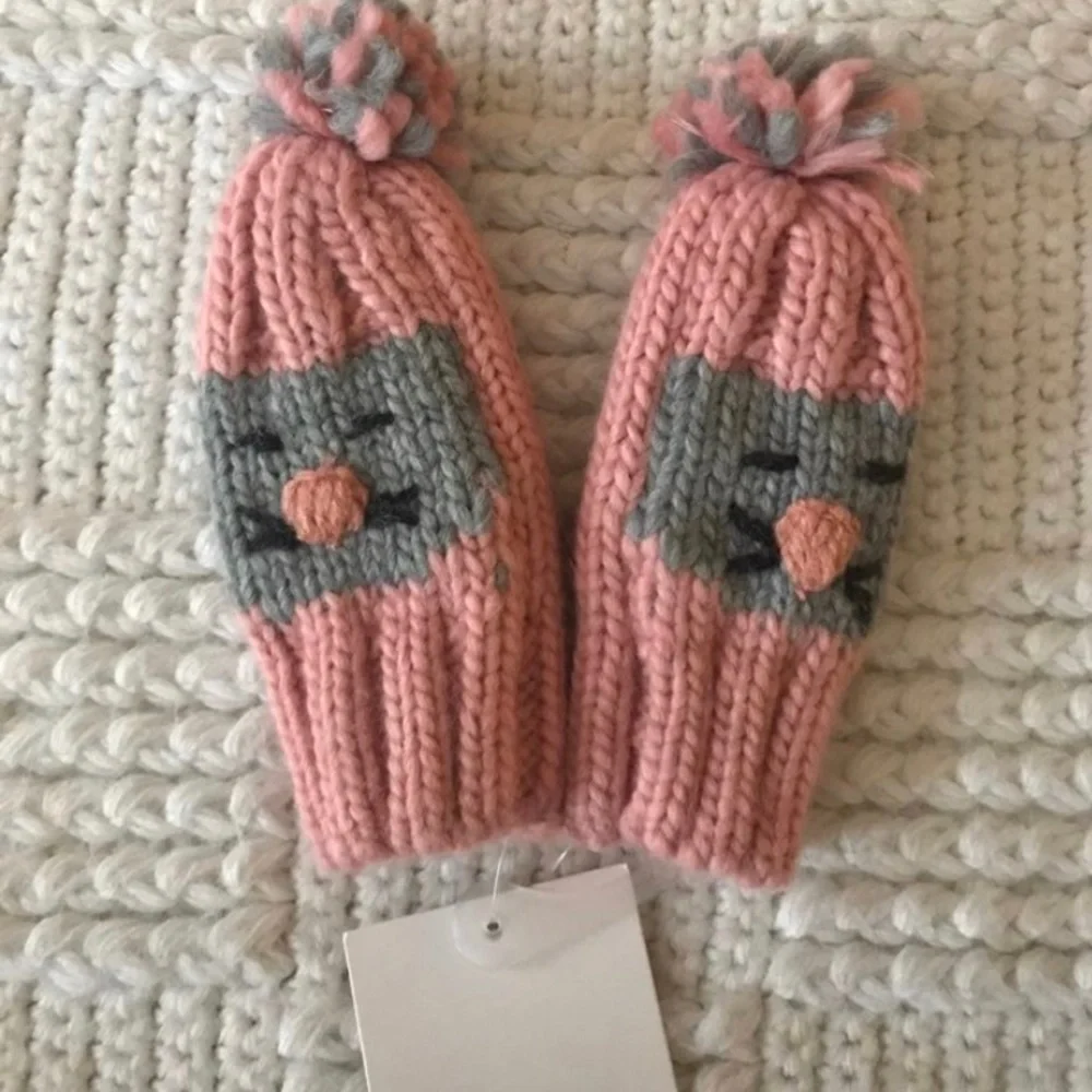 NWT Zara Baby Girl's 0-12 Month Mittens